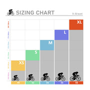 Recomendación de tamaño del cuadro de bicicleta ICAN X-Gravel