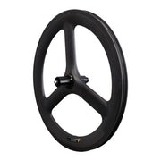 ICAN Carbon 20 inch 3-spaaks wielset voor BMX fiets / vouwfiets / racefiets Clincher Tubeless Ready