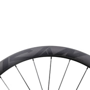 Комплект колес ICAN Road Disc с клинчером, 50 мм, готов к бескамерному использованию, втулки Novatec 25 / 411SB шириной 412 мм и круглые спицы Sapim CX Leader