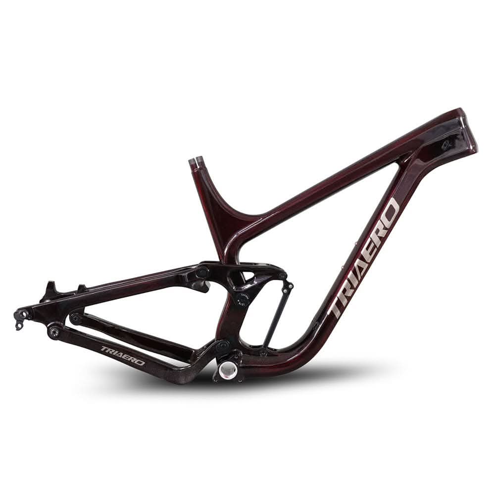 fahrradrahmen vollgefedert Bester vollgefederter Carbon-Enduro-MTB-Rahmen mit 150 mm Federweg P9 – ICAN Cycling