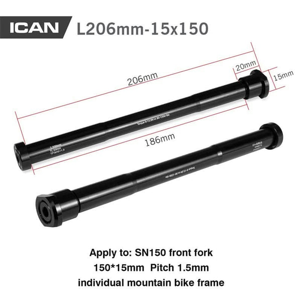 ファットバイク スルーアクスル – ICAN サイクリング
