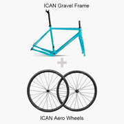 Gravel-Rahmen+Carbon-Räder|Gravel-Bike-Gebäude