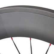ICAN Ruedas y juegos de ruedas Clincher con logotipos Juego de ruedas de bicicleta de pista de 88 mm