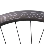 ICAN Wheels & Wheelsets Titre par défaut Paire de roues 40 / 55mm Frein à disque Série Fast & Light