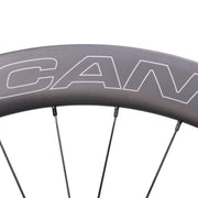 ICAN Roues et paires de roues Titre par défaut Paire de roues carbone 55 mm Sapim Spoke Disc Série Fast & Light