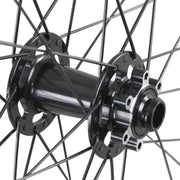 Paire de roues de vélo de montagne ICAN 27.5er AM / Enduro carbone jante 35mm / 40mm moyeux Powerway M81 larges
