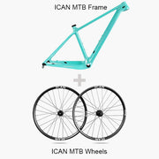 Cadre semi-rigide + roues VTT | Construction de vélo semi-rigide en carbone