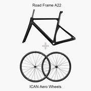 Cuadro de carretera A22+Ruedas de carbono|Montaje de bicicleta de carretera